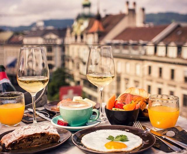 modissa bar und restaurant aussicht